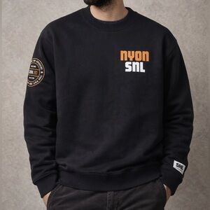 New York or Nowhere x  SNL Black Crewneck Sweater for Men size L